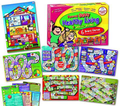 Personal Safety & Healthy Living Board Games